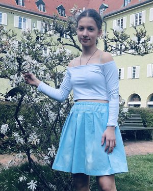 Bild Off Shoulder Top im Kurs entstanden