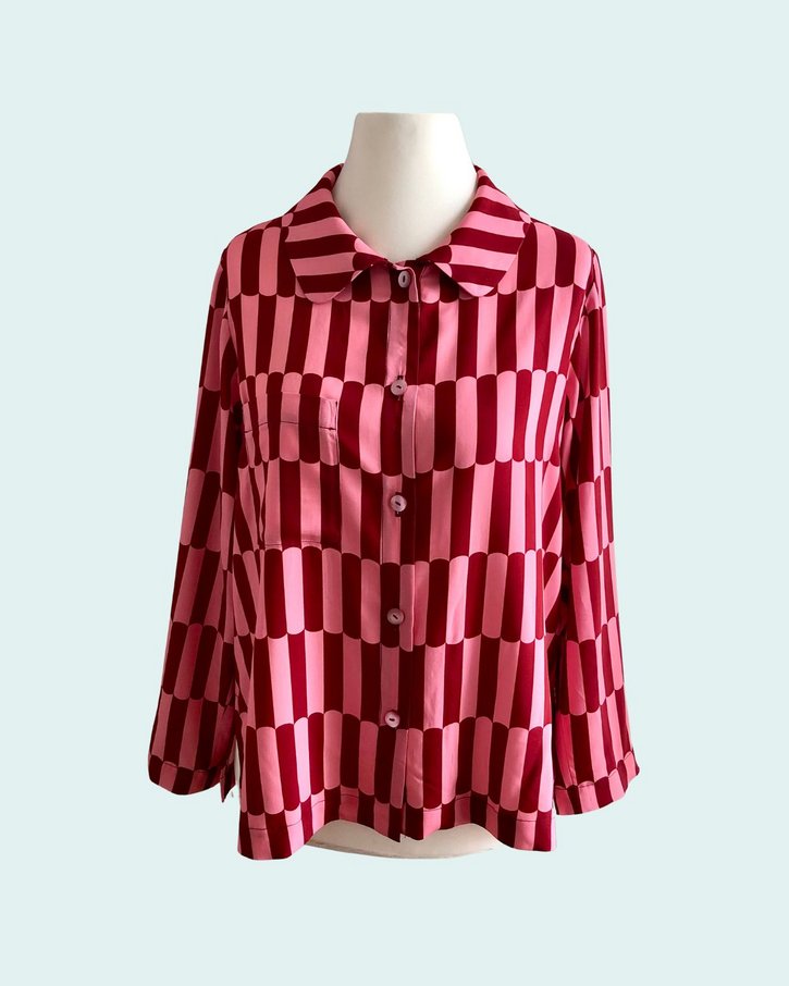 Foto Nähkursmodell Bluse Tiffany