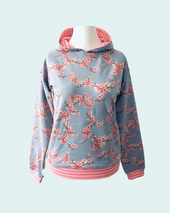 Nähkursmodell Hoody Bonnie für Teenies Bild Nähkursmodell Hoody Bonnie für Teenies