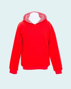 Nähkursmodell Hoody Husum Vorderansicht Bild Nähkursmodell Hoody Husum Vorderansicht