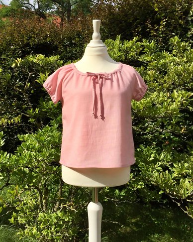 Bild Dirndl-Bluse Josepha in rosa