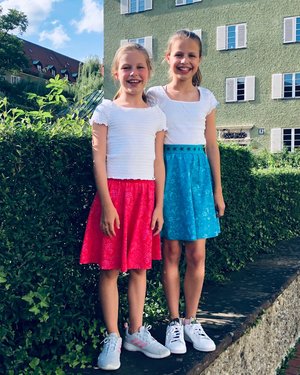 Bild Tellerrock Rufina im Sommerkurs