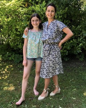 Bild Kleid Osaka und Bluse Amelie