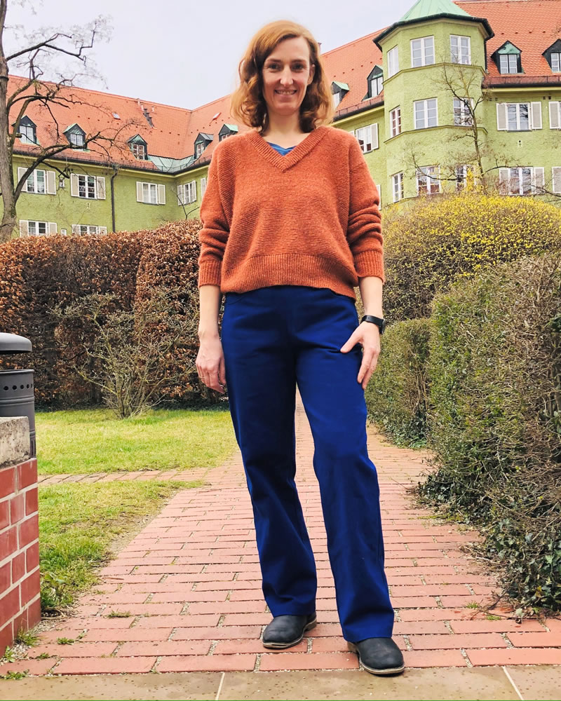 Hose Marla im Nähkurs entstanden Bild Hose Marla im Nähkurs entstanden