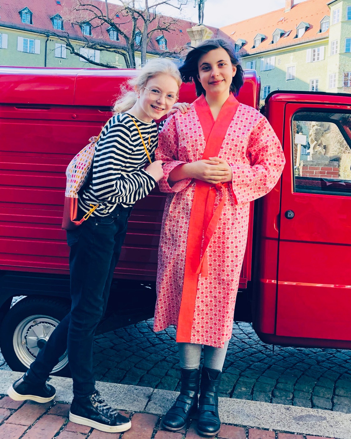 Kimono Sakura im Kurs entstanden Bild Kimono Sakura im Kurs entstanden