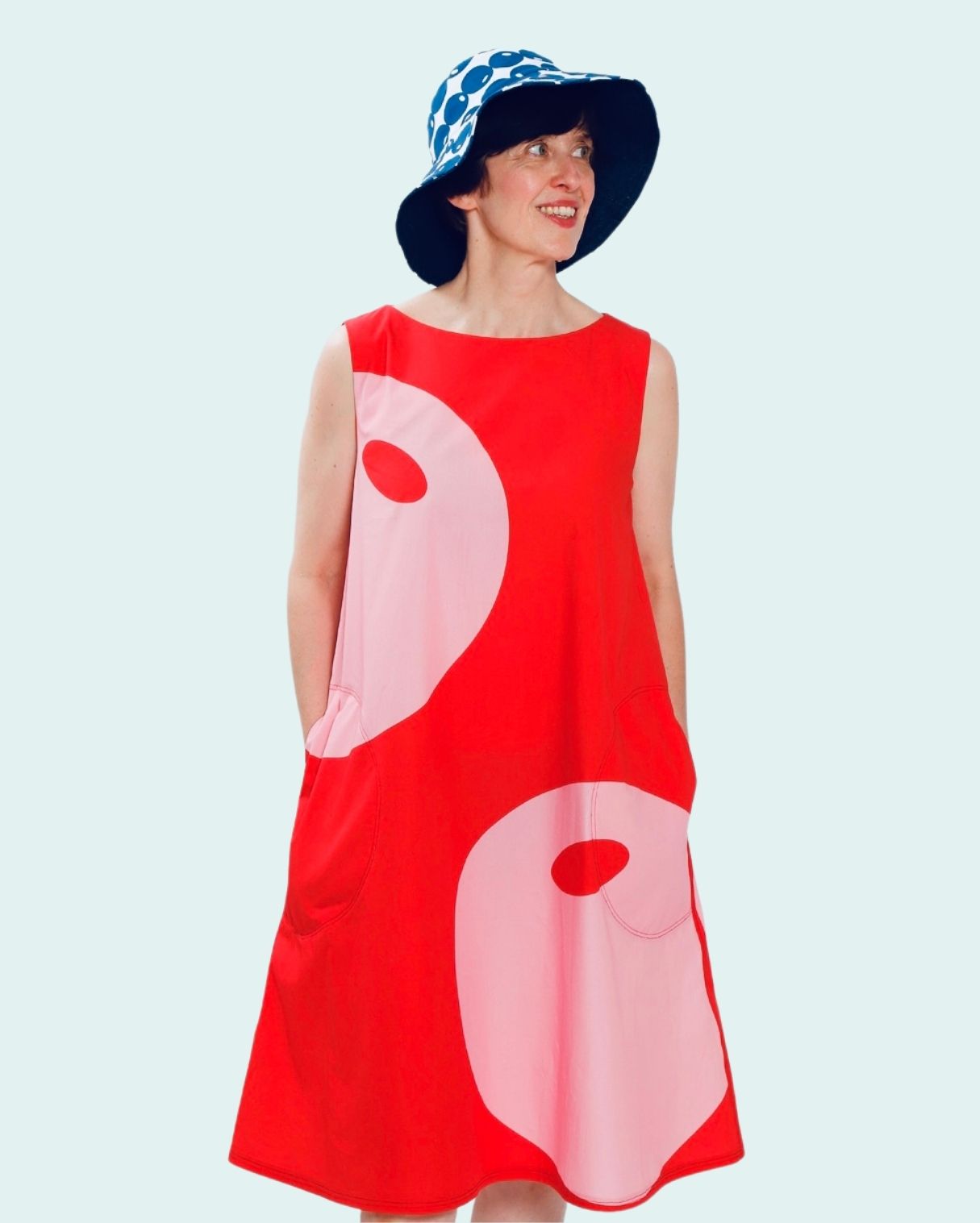 Kleid Audrey und Sonnenhut Ischia 1 Bild Kleid Audrey und Sonnenhut Ischia 1