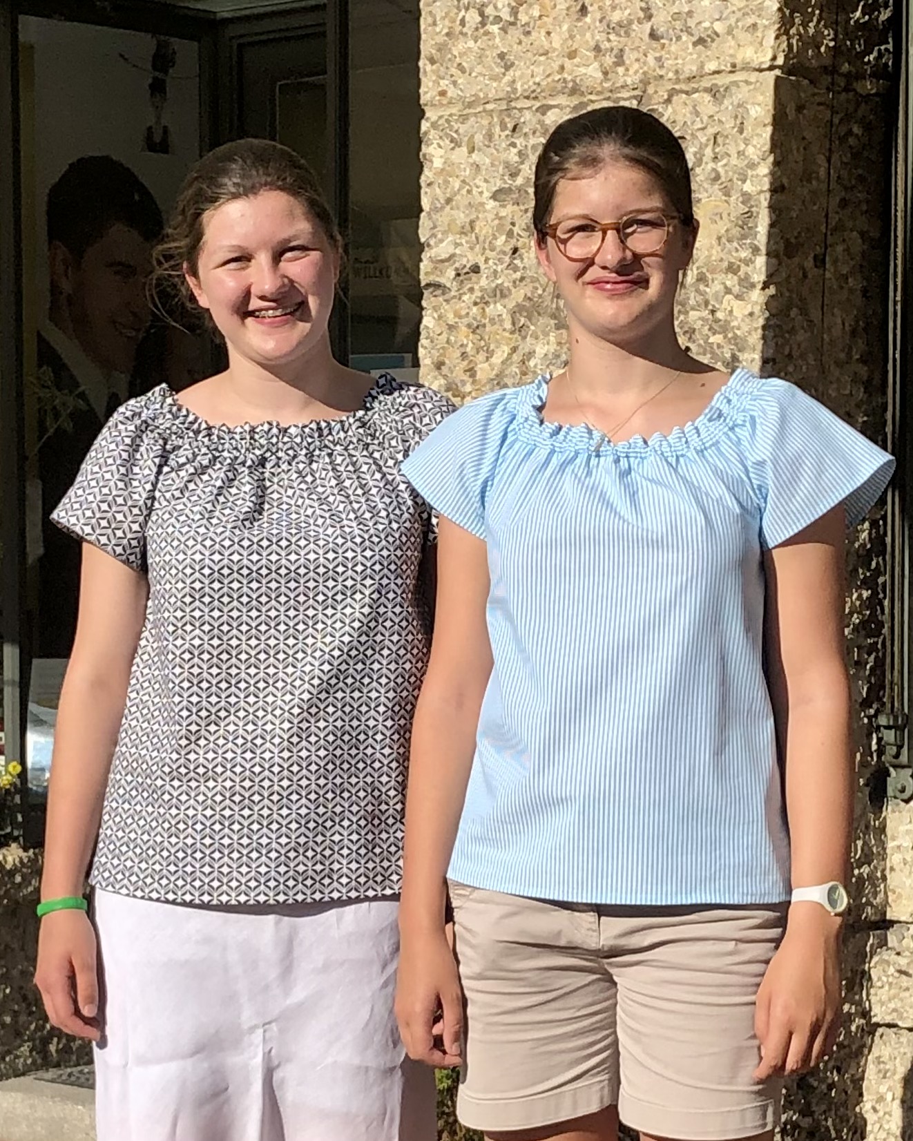 Schwestern nähen Bluse Amelie Bild Schwestern nähen Bluse Amelie