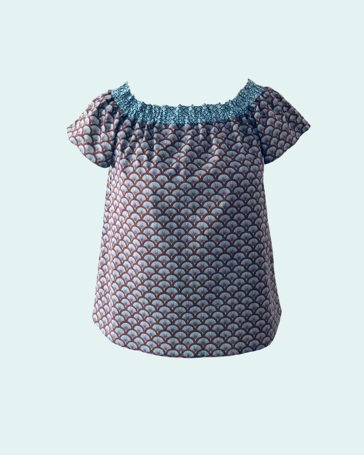 Nähkursmodell Bluse Amelie Bild Nähkursmodell Bluse Amelie