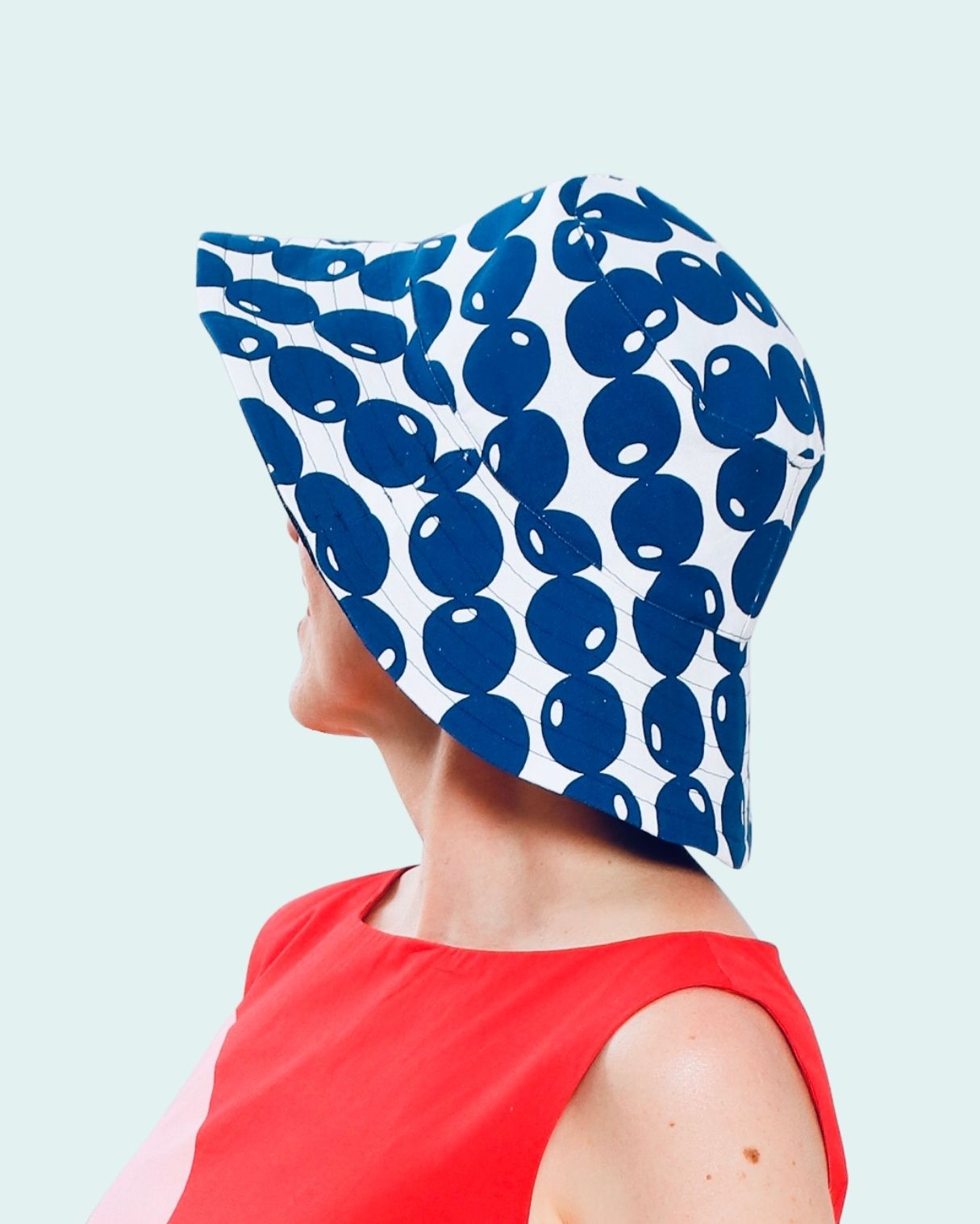 Nähkursmodell Sonnenhut Ischia Berry Bild Nähkursmodell Sonnenhut Ischia Berry