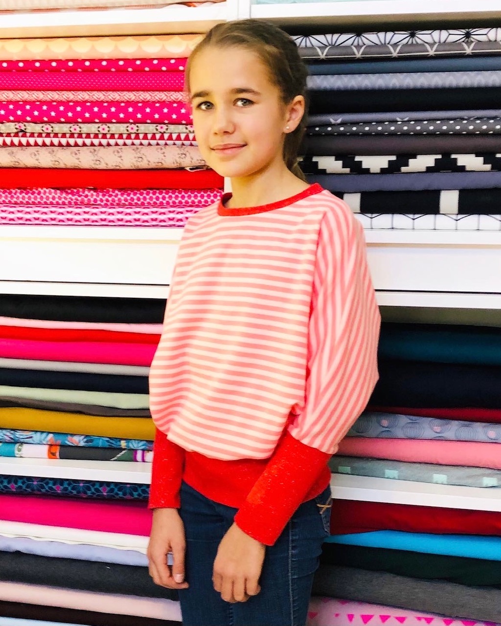 Shirt Napoli entstanden im Kinderkurs Bild Pullover Cambridge entstanden im Kinderkurs