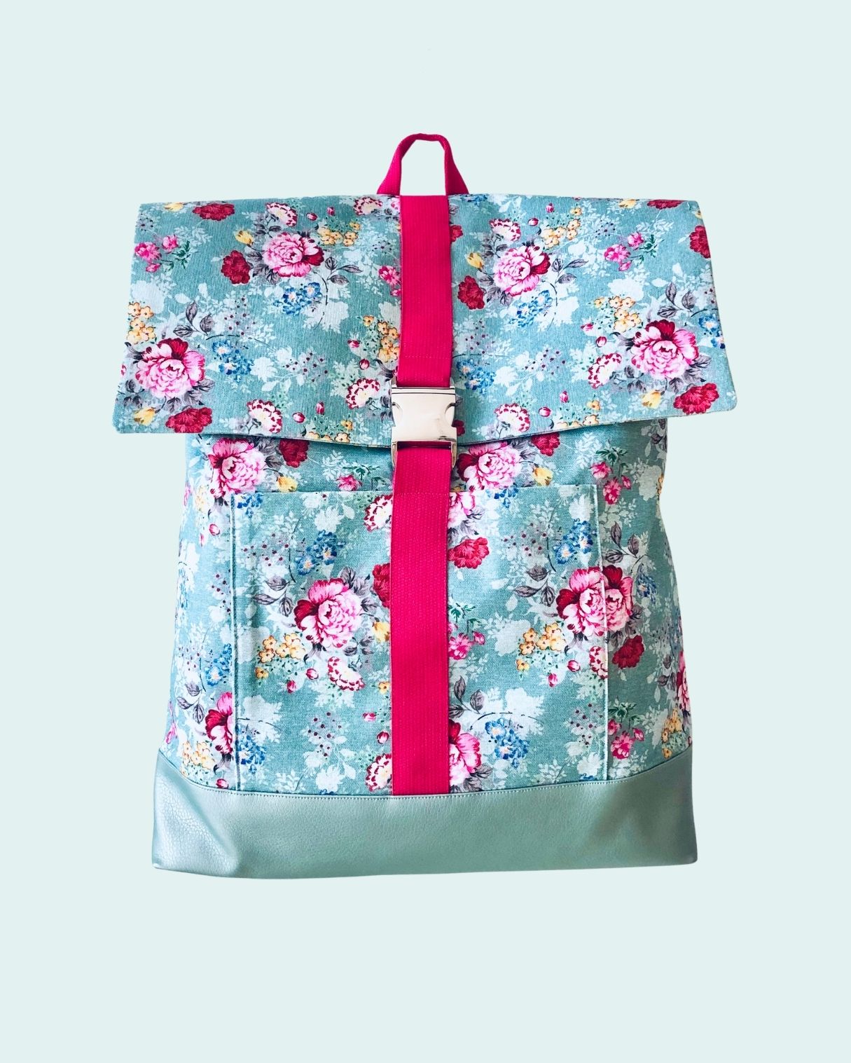 Nähkursmodell Backpack Brooklyn floral Bild Nähkursmodell Backpack Brooklyn floral