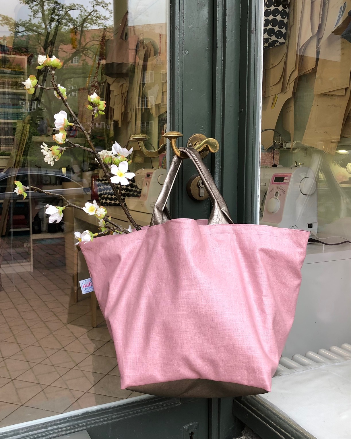 Kyotobag in rose und gold Bild Kyotobag in rose und gold