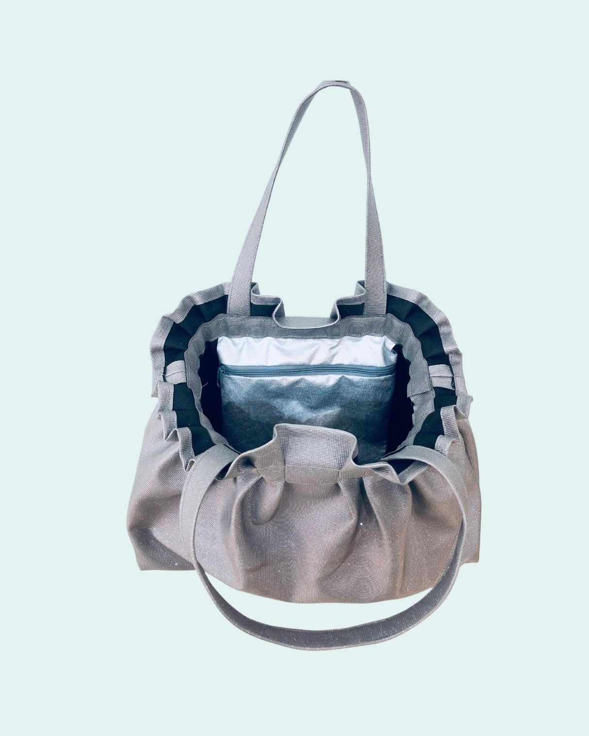 Nähkursmodelle Monte-Carlo Bag Innenansicht Bild Nähkursmodelle Monte-Carlo Bag Innenansicht